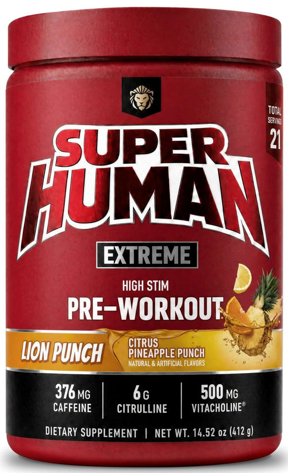 Alpha Lion Super Human Extreme Intense Energy l