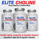 SNS Serious Nutrition Solutions Elite Choline - Memory Health|Health|Mass For Life|