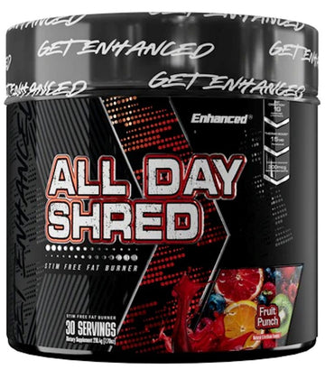 Enhanced Labs All Day Shred Fat Burner Pre-Workout 30 Servings|Pre-Workout|Mass For Life|
