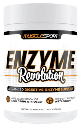 MuscleSport Enzyme Revolution Compete Digestive Support||Mass For Life|