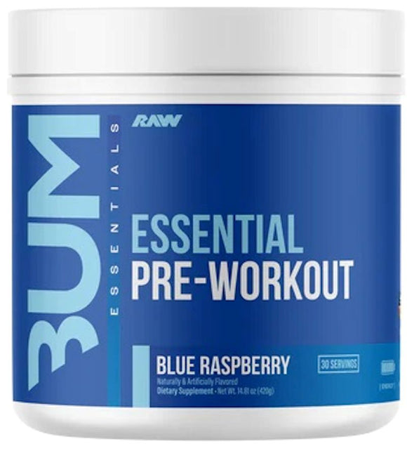 Raw Nutrition Essential Pre-Workout|Pre Workout|Mass For Life|