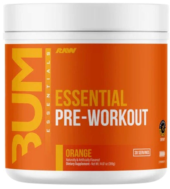 Raw Nutrition Essential Pre-Workout|Pre Workout|Mass For Life|