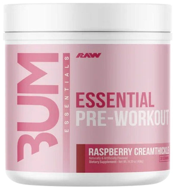 Raw Nutrition Essential Pre-Workout|Pre Workout|Mass For Life|