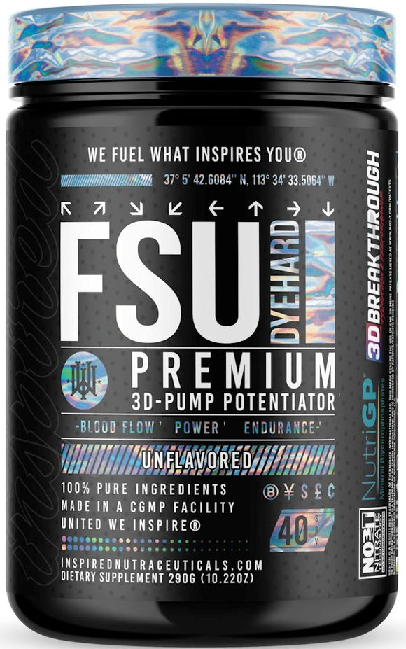 Inspired Nutraceuticals FSU Dyehard Non-Stim Pre-Workout|Pre-Workout|Mass For Life|