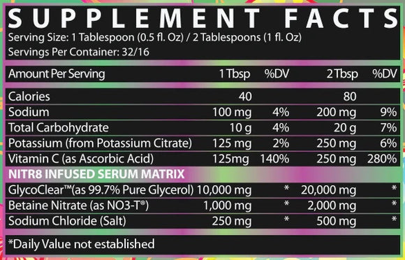 Inspired Nutraceuticals FSU Serum Non-Stim Pre-Workout|Muscle Pumps|Mass For Life|