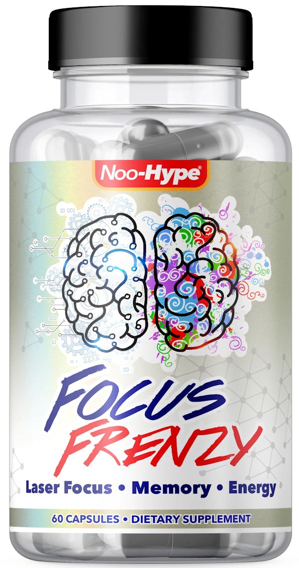 Noo-Hype Focus Frenzy 60 Caps 5
