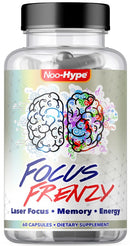 Noo-Hype Focus Frenzy 60 Caps|Focus|Mass For Life|
