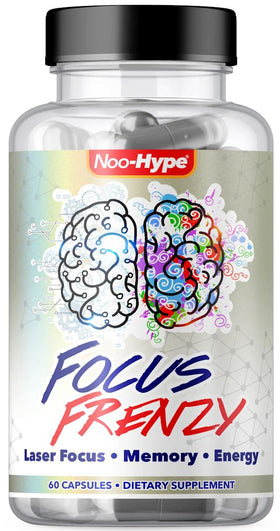 Noo-Hype Focus Frenzy 60 Caps|Focus|Mass For Life|