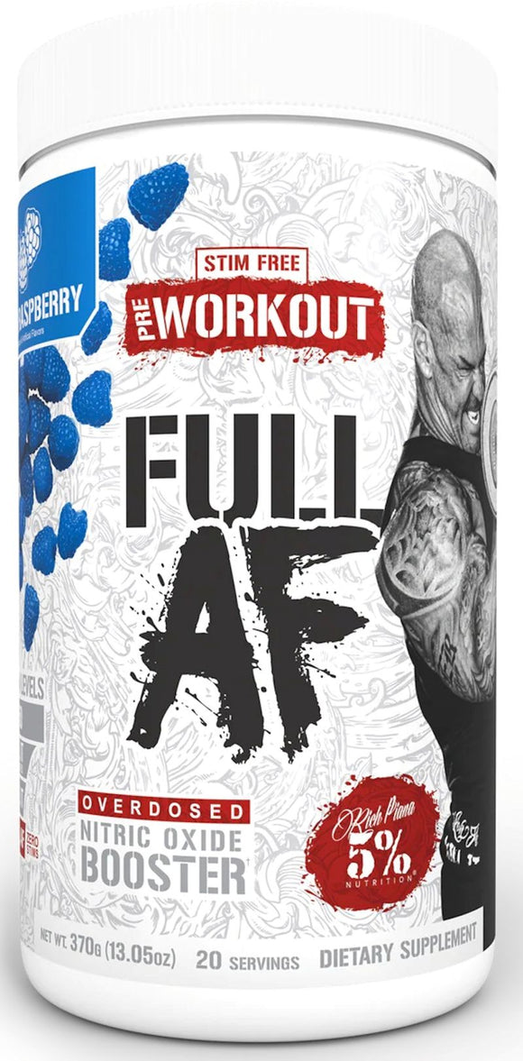 5% Nutrition Full AF Non-Stim Pre-Workout 30 Servings
