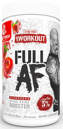 5% Nutrition Full AF Non-Stim Pre-Workout 30 Servings-1