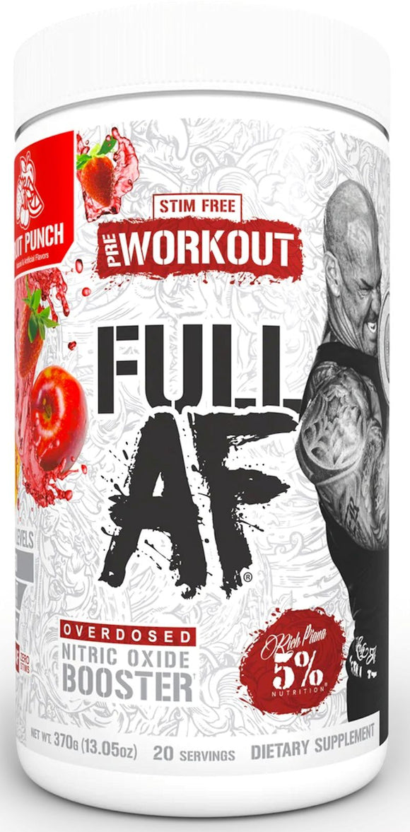 5% Nutrition Full AF Non-Stim Pre-Workout 30 Servings