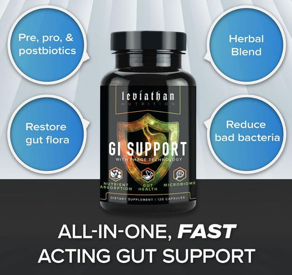 Leviathan Nutrition GI Support Digestive Health|Digestion|Mass For Life|