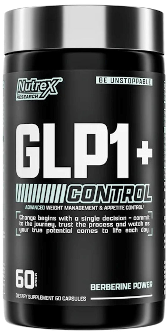 Nutrex GLP1+ Control|Fat Burner|Mass For Life|
