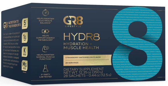 GR8 Lifestyle Hydr8 28 Packets
