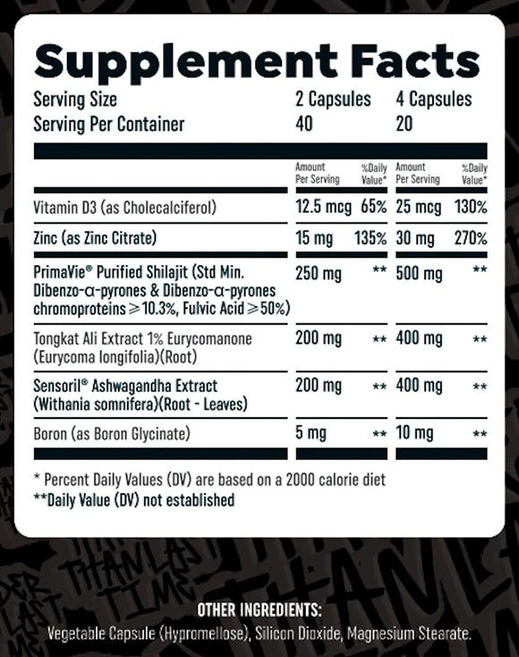 HTLT G Test Max 80 Capsules|Test Booster|Mass For Life|