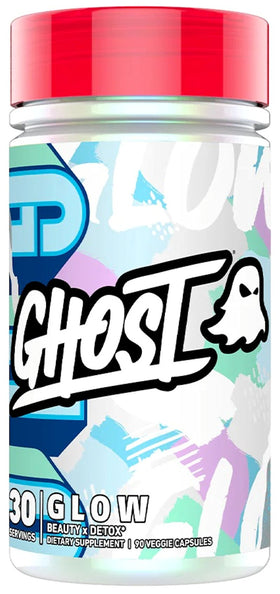 GHOST Glow Capsules: Beauty and Detox Supplement - 90 Capsules|Skin Care|Mass For Life|