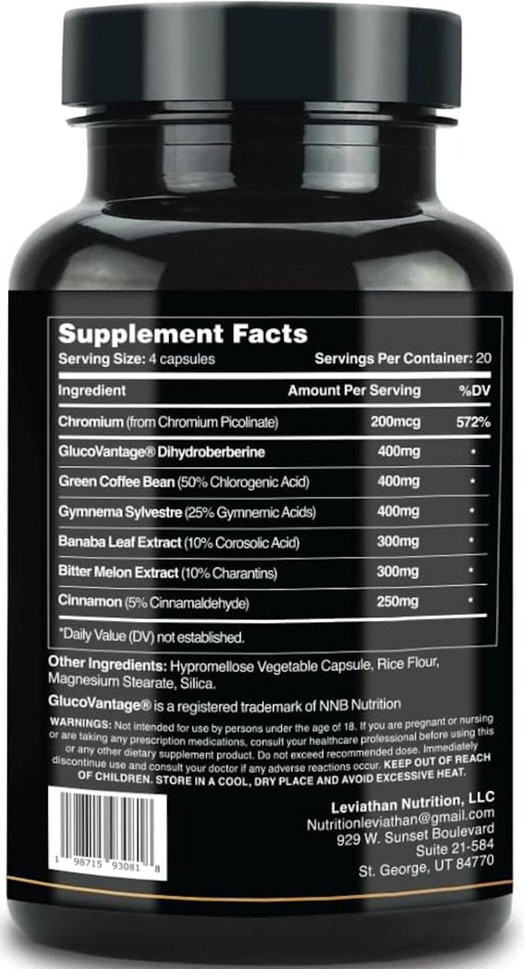 Leviathan GlucoSurge | Blood Sugar Support
