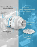 Revive Glucose Blood Glucose Support 180 Veg-Capsules|Sugar Control|Mass For Life|