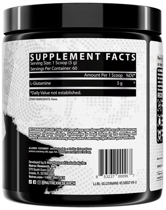 Nutrex Glutamine Pure 60 Servings