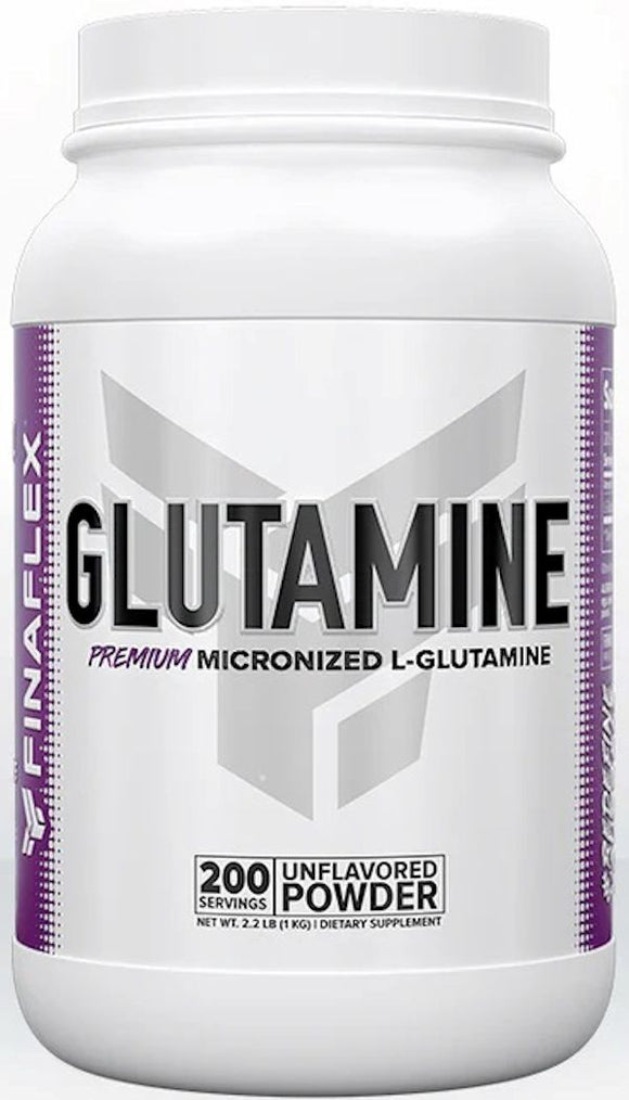 FinaFlex Pure Glutamine 1000gm 200 servings|Glutamine|Mass For Life|