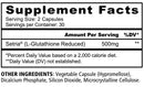 PANDA Supps Liposomal Glutathione|Antioxidants|Mass For Life|