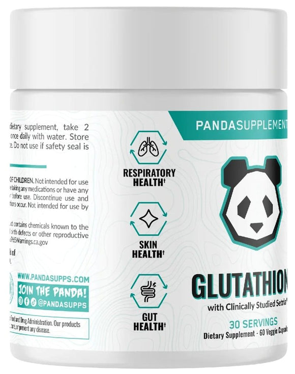 PANDA Supps Liposomal Glutathione|Antioxidants|Mass For Life|
