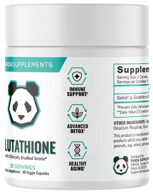 PANDA Supps Liposomal Glutathione|Antioxidants|Mass For Life|