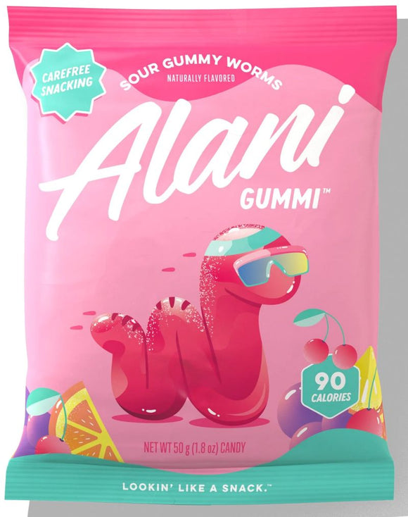 Alani Nu Gummi 12-pack|Protein Bars, Cookie and Food|Mass For Life|