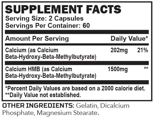 EAS HMB 1500|HMB|Mass For Life|