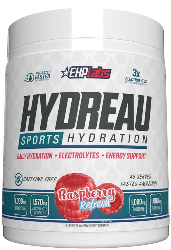EHPLabs Hydreau Sports Hydration|Pre Workout|Mass For Life|