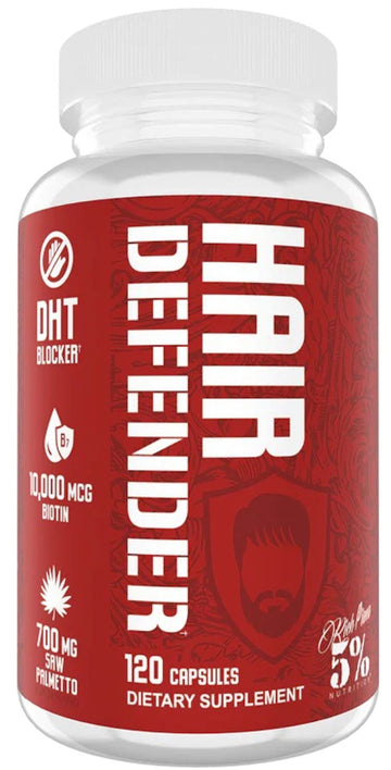5% Nutrition Hair Defender nourish the hair and scalp from within.|Hair Vitamins|Mass For Life|