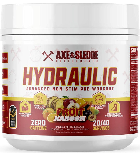 Axe & Sledge Hydraulic Non- Stim Pre-Workout