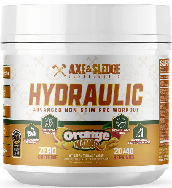 Axe & Sledge Hydraulic Non- Stim Pre-Workout