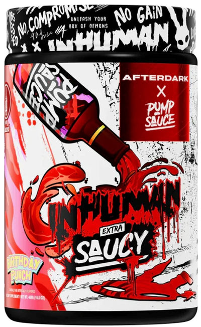 AfterDark Inhuman Extra Saucy X Pump Sauce Pre-Workout (Copy)|Pre-Workout|Mass For Life|