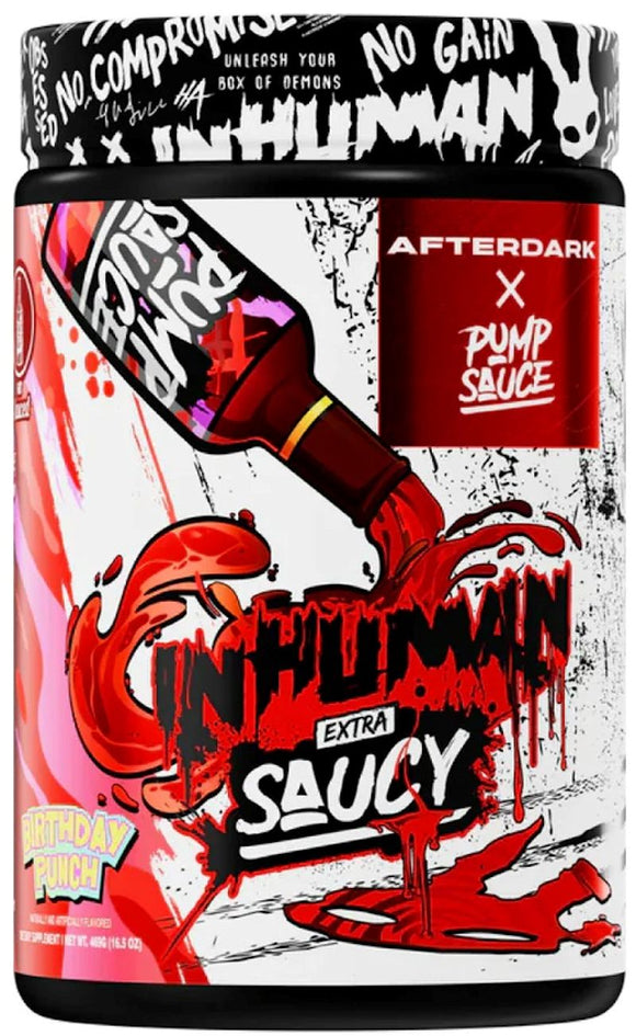 AfterDark Inhuman Extra Saucy X Pump Sauce Pre-Workout (Copy)|Pre-Workout|Mass For Life|