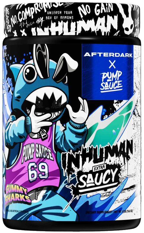 AfterDark Inhuman Extra Saucy X Pump Sauce Pre-Workout (Copy)|Pre-Workout|Mass For Life|