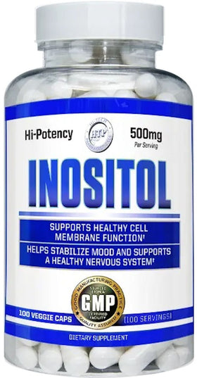 Hi-Tech Pharma Inositol 100 Veg Caps|Health|Mass For Life|