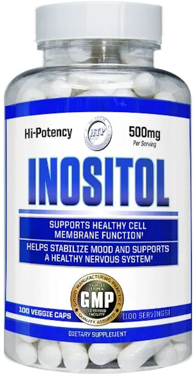 Hi-Tech Pharma Inositol 100 Veg Caps|Health|Mass For Life|