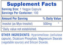 Hi-Tech Pharma Inositol 100 Veg Caps-2