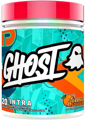 Ghost Intra Pre-Post Workouts Orange Squeeze|BCAAs|Mass For Life|