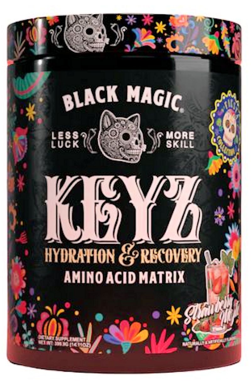 Black Magic Supply KEYZ Muscle Recovery BCAA 30 servings|Mass For Life|BCAA
