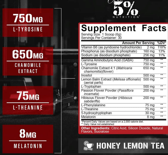 5% Nutrition Knocked Out Sleep Support