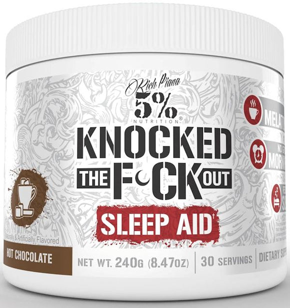 5% Nutrition Knocked The F*ck Out Sleep Support|sleep|Mass For Life|