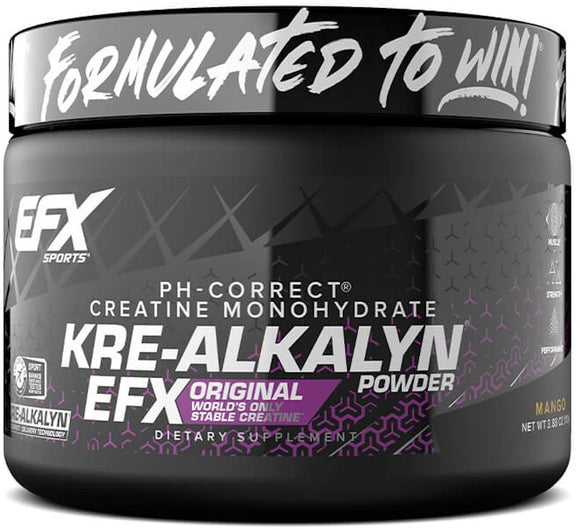EFX Sports Kre-Alkalyn Powder|Creatine|Mass For Life|