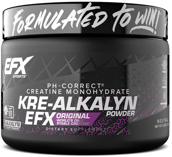 EFX Sports Kre-Alkalyn Powder|Creatine|Mass For Life|