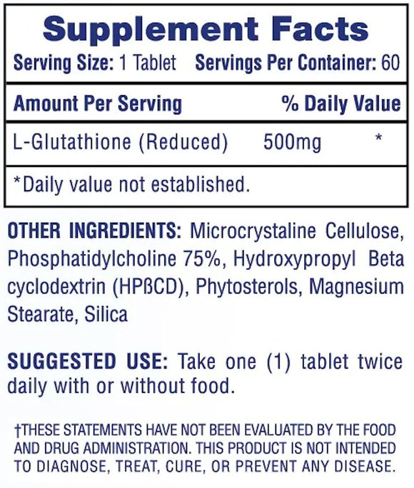 Hi-Tech Pharma L-Glutathione|Antioxidants|Mass For Life|