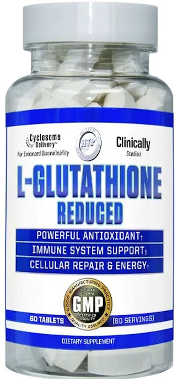 Hi-Tech Pharma L-Glutathione|Antioxidants|Mass For Life|