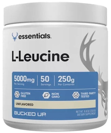 DAS Labs Bucked Up L-Leucine Vegan|L-Leucine|Mass For Life|