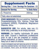 Hi-Tech Pharmaceuticals L-Theanine, Relaxation & Mood Support|Stress Aid|Mass For Life|