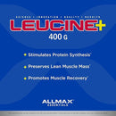 ALLMAX Leucine 5000mg|L-Leucine|Mass For Life|